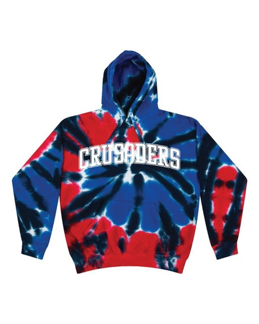 Crusaders Tie Dye Hoodie