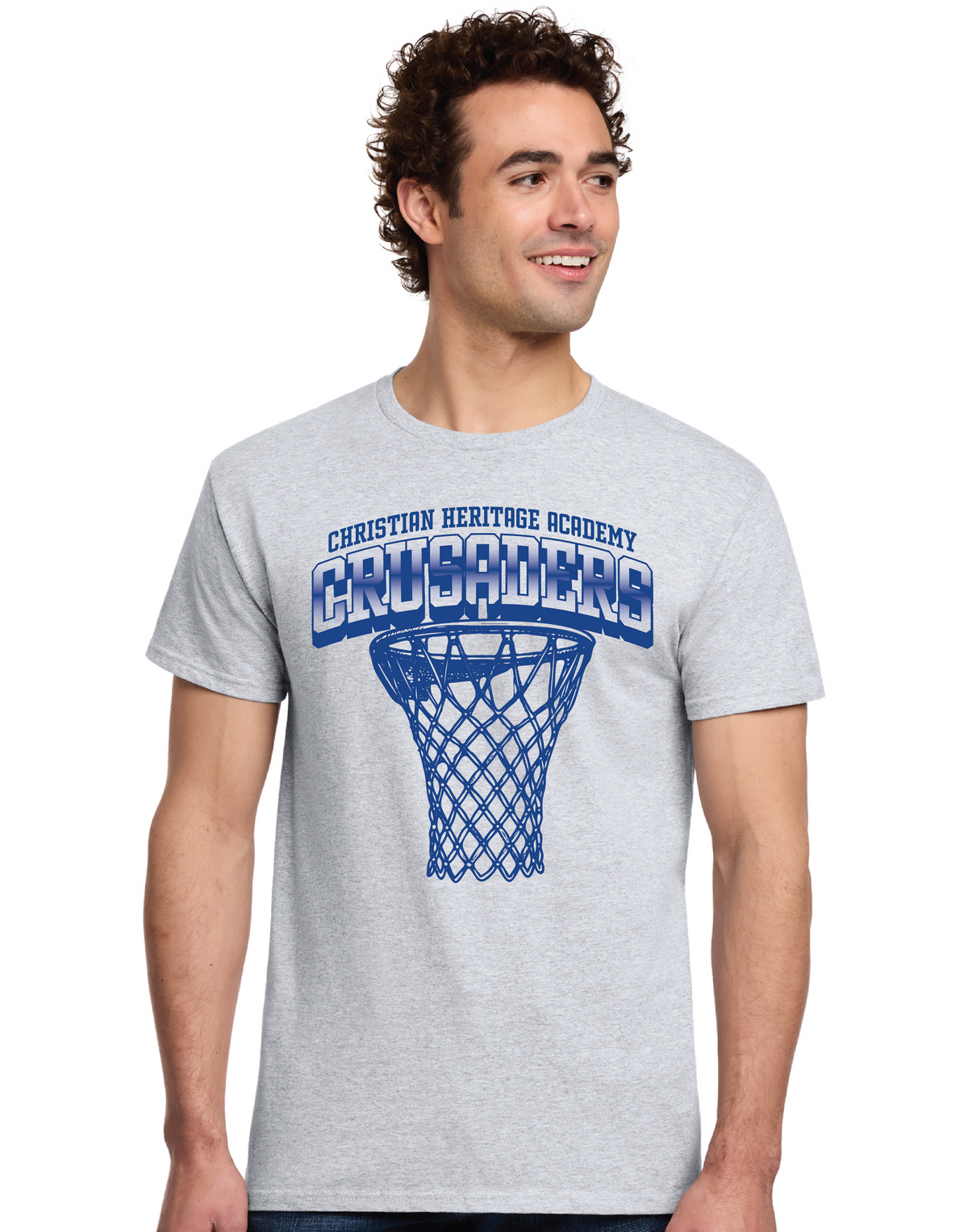 Crusaders Basketball Net Tee