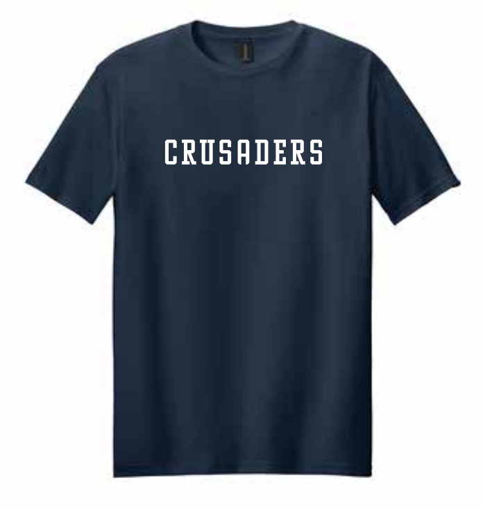 Navy Crusaders T-shirt – Christian Heritage Academy