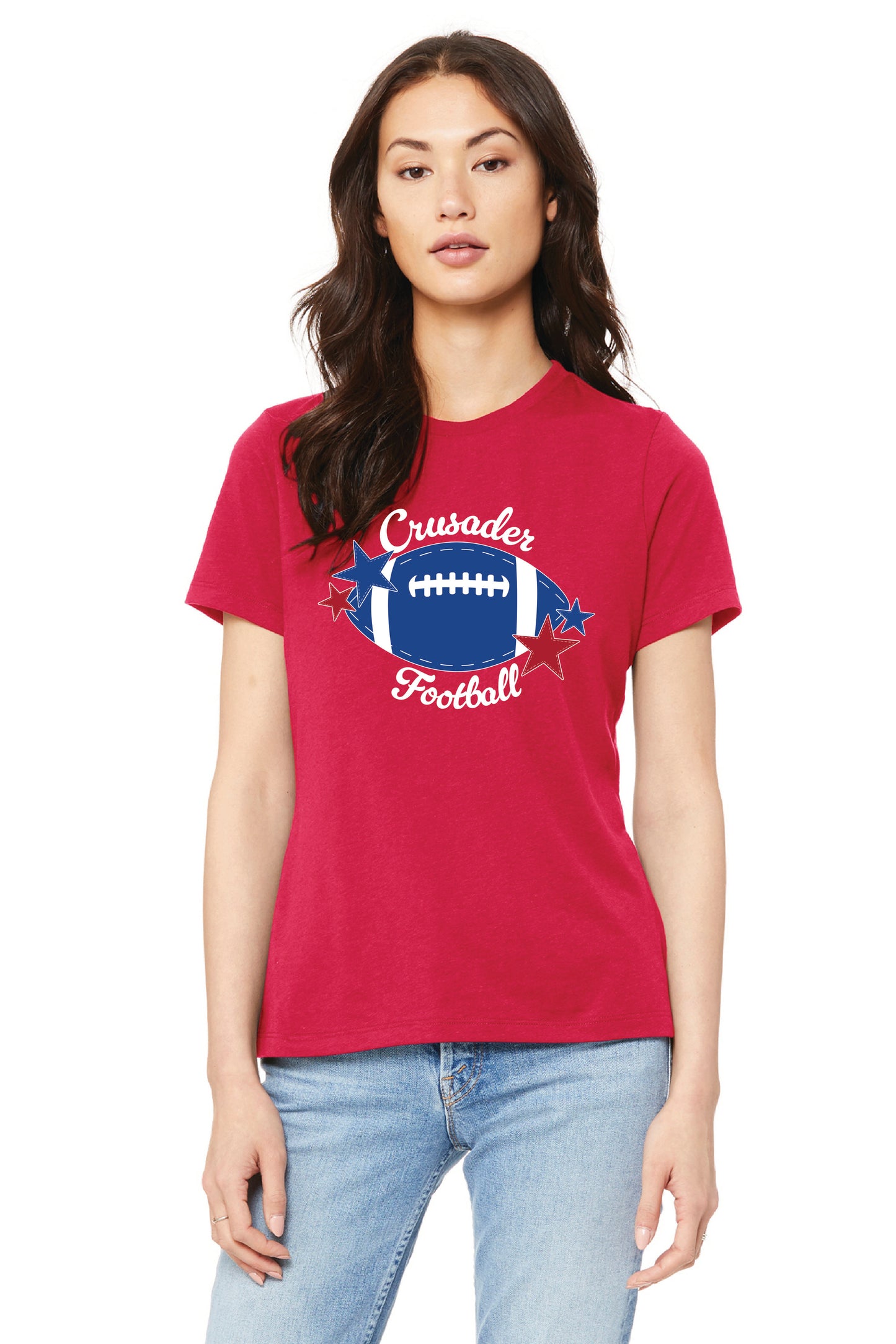 Star Women's Football Tee