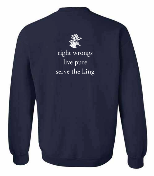 Navy Crusaders Sweatshirt