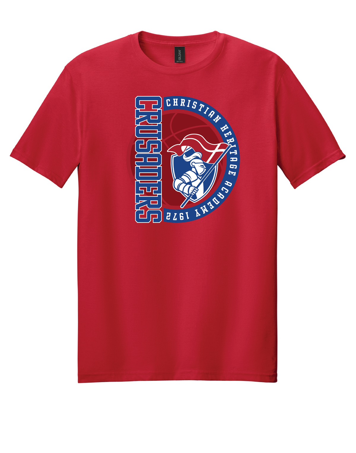 Red Crusaders Basketball 1972 Tee