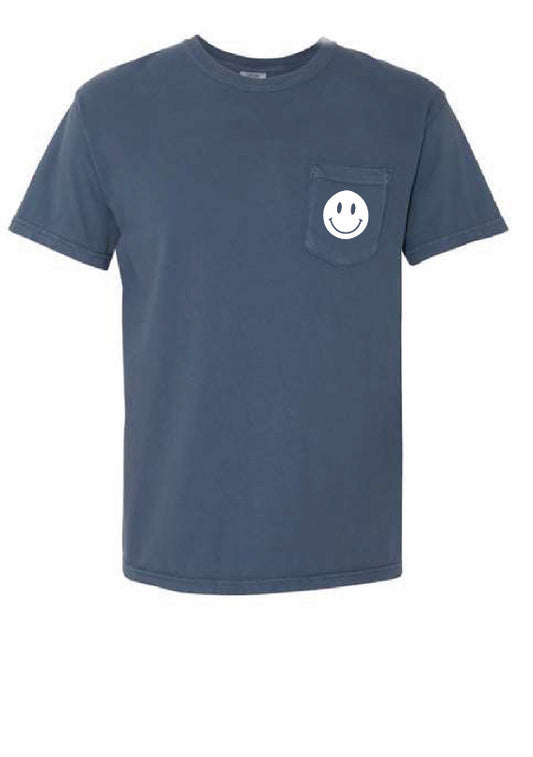 Crusader Smiley Face Cotton T-Shirt