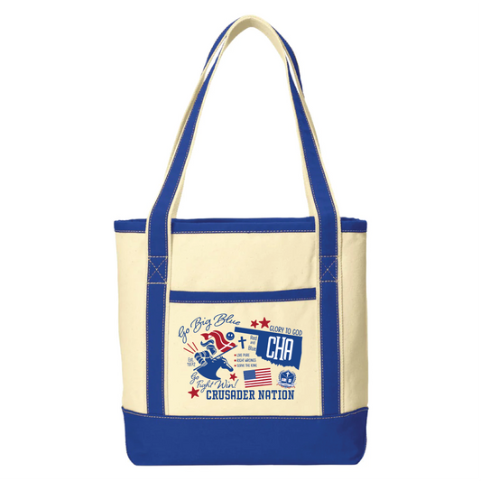 Blue CHA Spirit Tote Bag