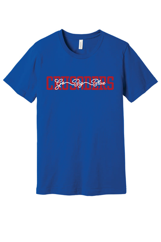 Crusaders Script Tee