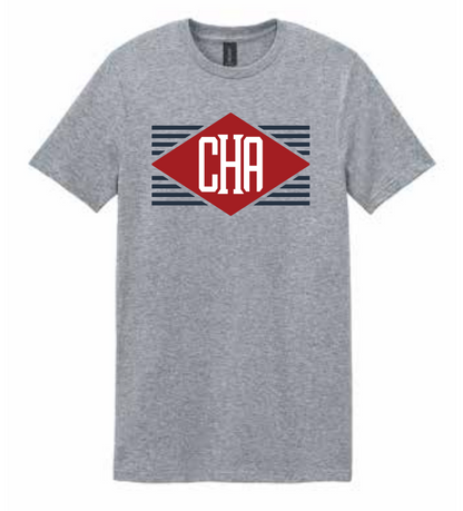 CHA Diamond Stripe T-Shirt