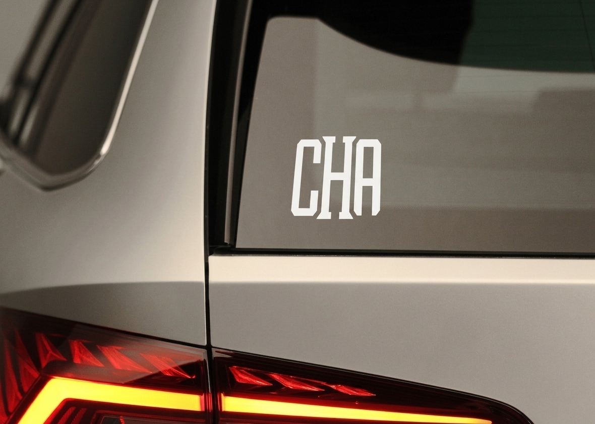 CHA Window Sticker
