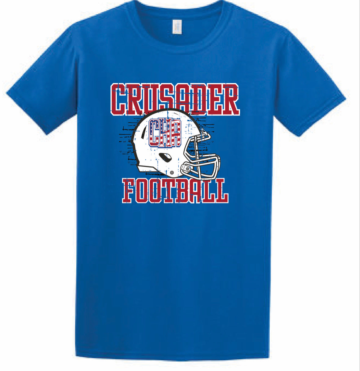 Football Cotton T-Shirt – Christian Heritage Academy