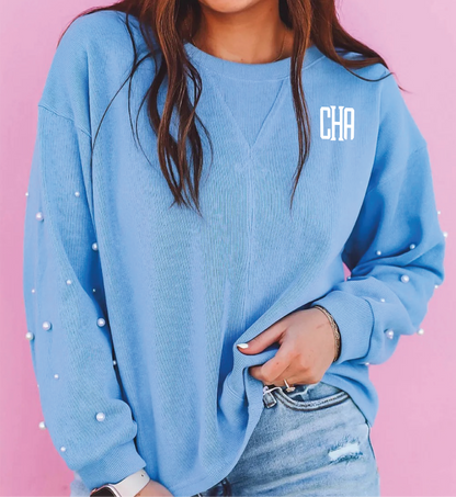 CHA Women's Pearl Sleeved Sweatshirt