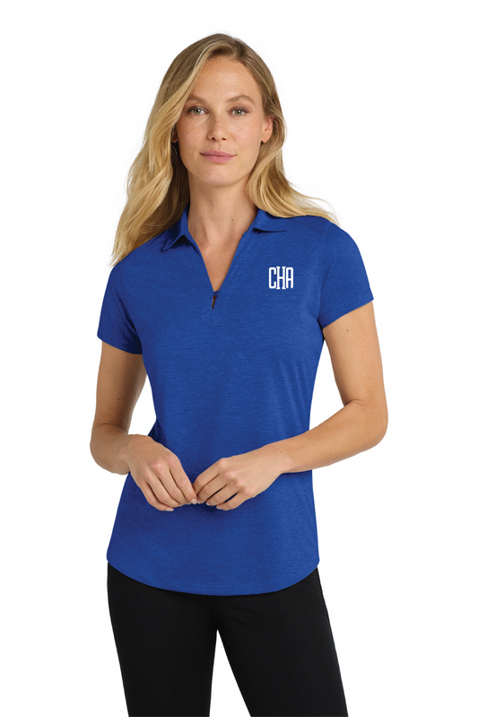 CHA Women's Digi-Heather Polo