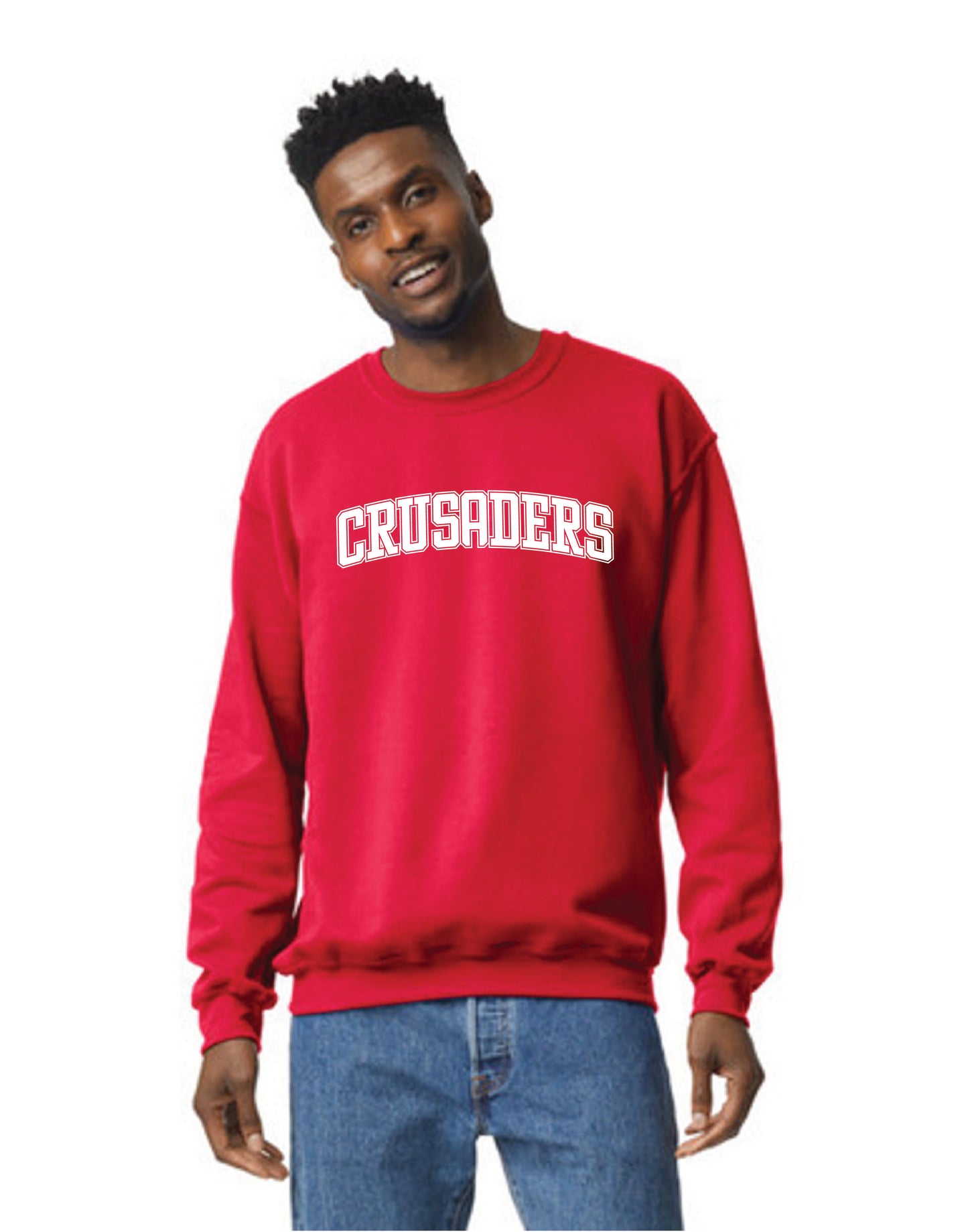 Red Crusaders Pullover