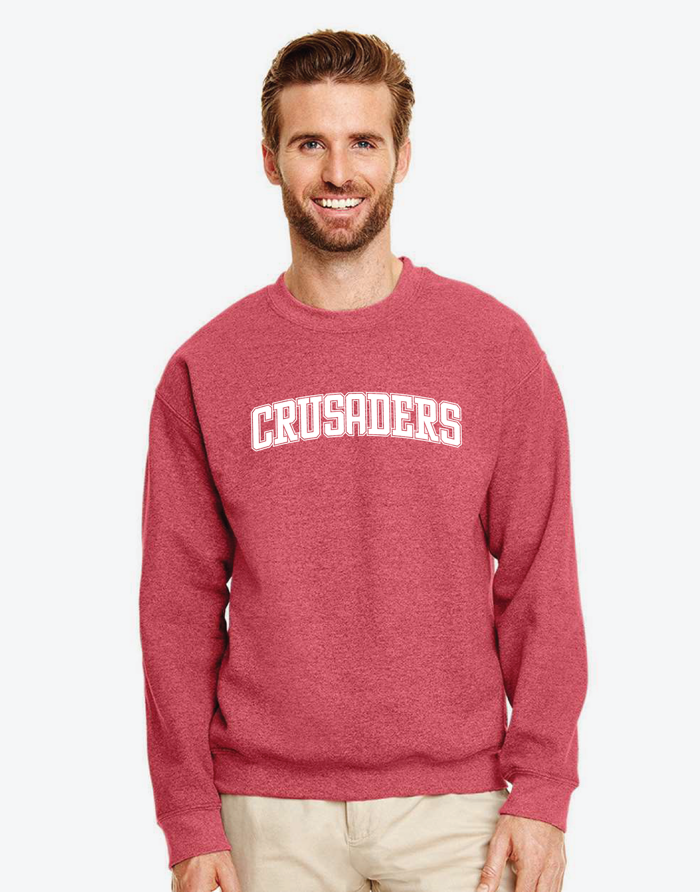Red Crusaders Pullover